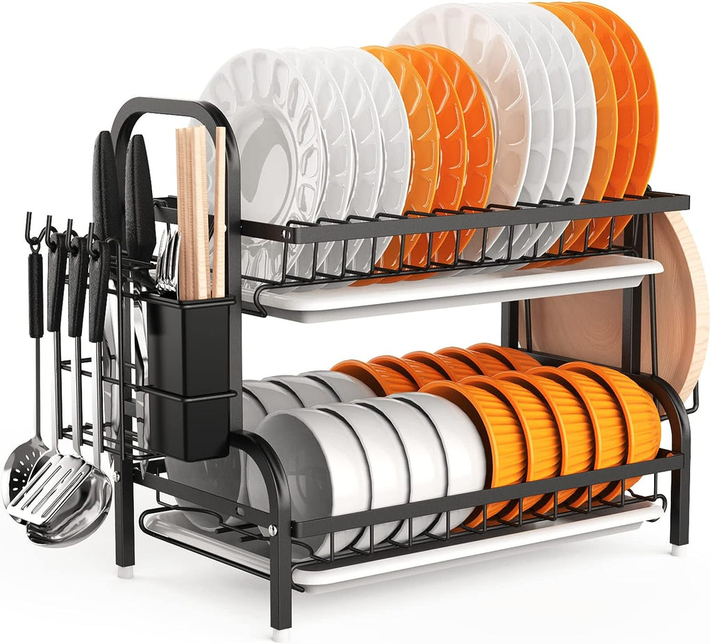 2-Tier Dish Drying Rack – Depizo